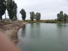 Obecné jazero-rybník po revitalizácii v roku 2013